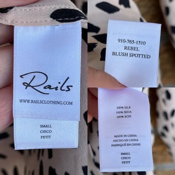 Rails REBEL - SILK BLUSH SPOTTED small - Picture 16 of 16